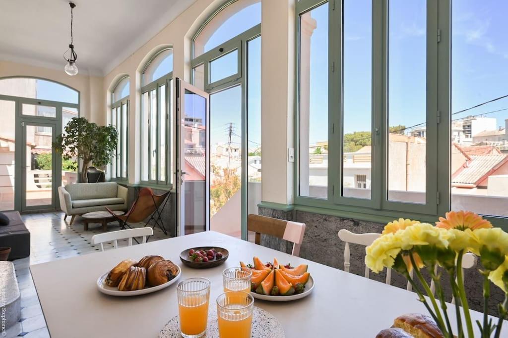 Villa Emma Au Coeur De Malmousque Marseille Exteriör bild