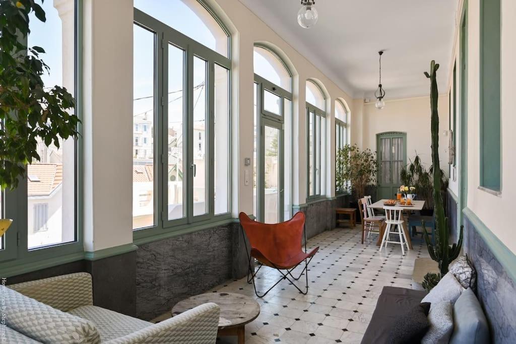 Villa Emma Au Coeur De Malmousque Marseille Exteriör bild