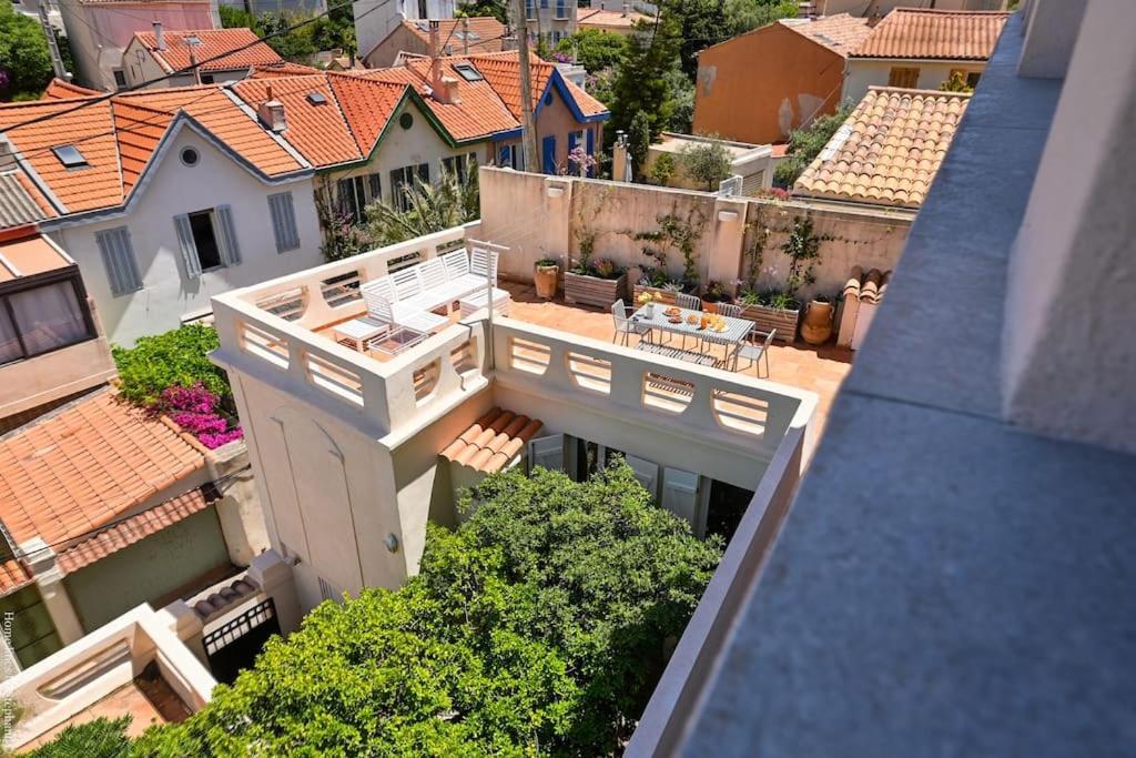 Villa Emma Au Coeur De Malmousque Marseille Exteriör bild