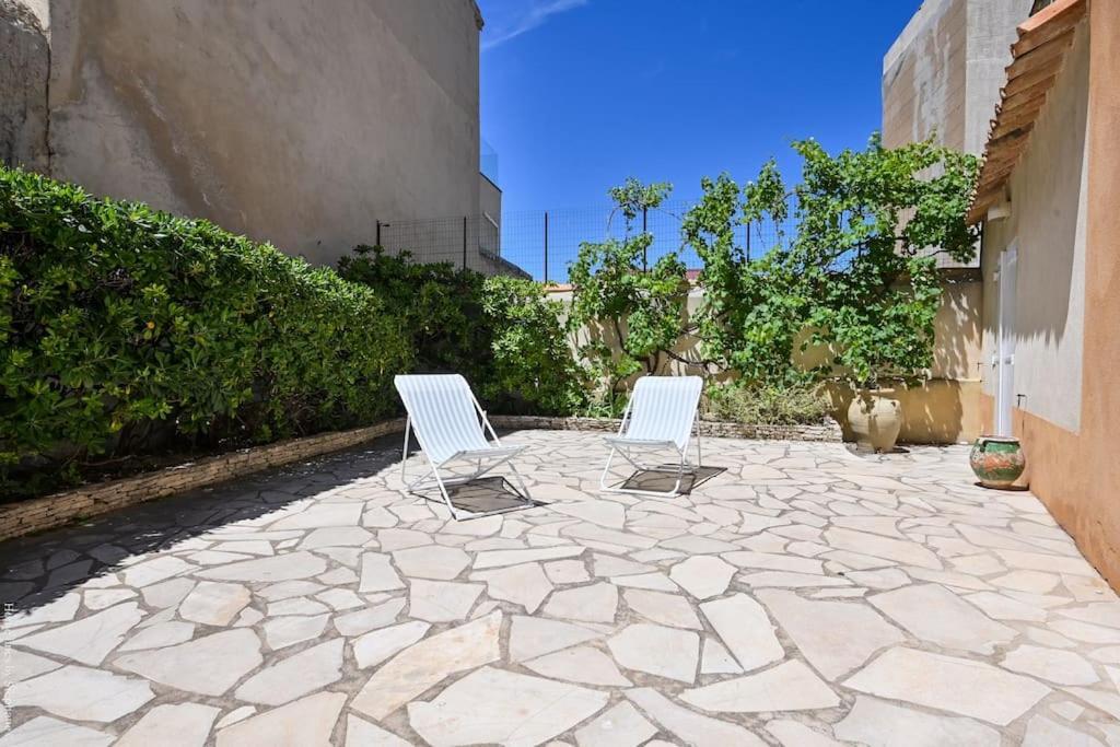 Villa Emma Au Coeur De Malmousque Marseille Exteriör bild